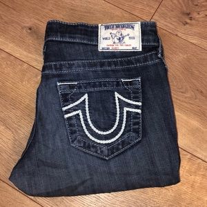 Dark wash true religion jeans